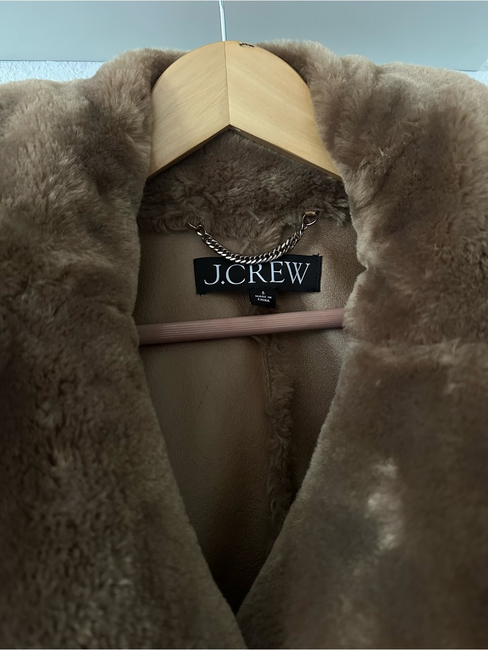 J.Crew Faux-Fur Pea-Coat - Brown - Picture 3 of 4